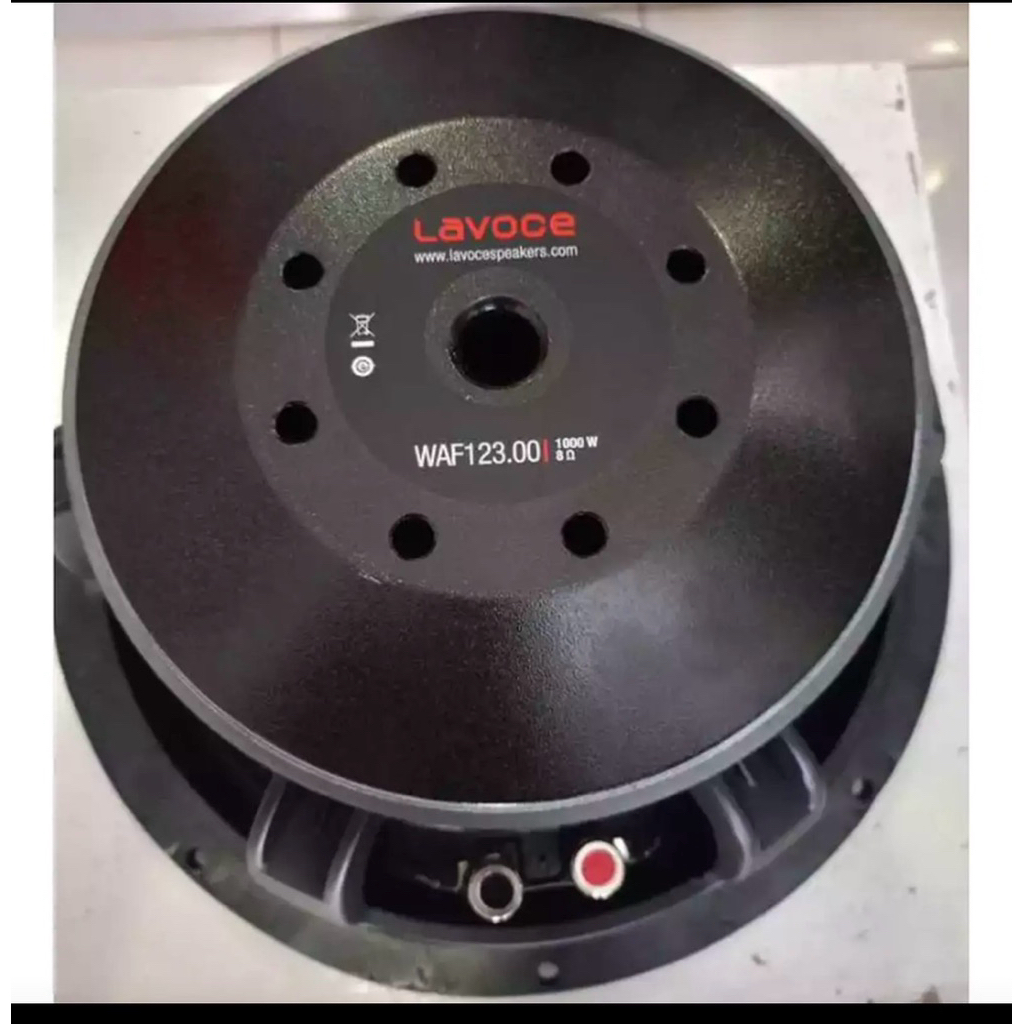 Speaker komponen Lavoce waf 123.00 12 inch original