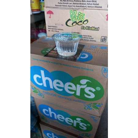 Cheers Air Mineral Gelas Mini 32 cup x120ml