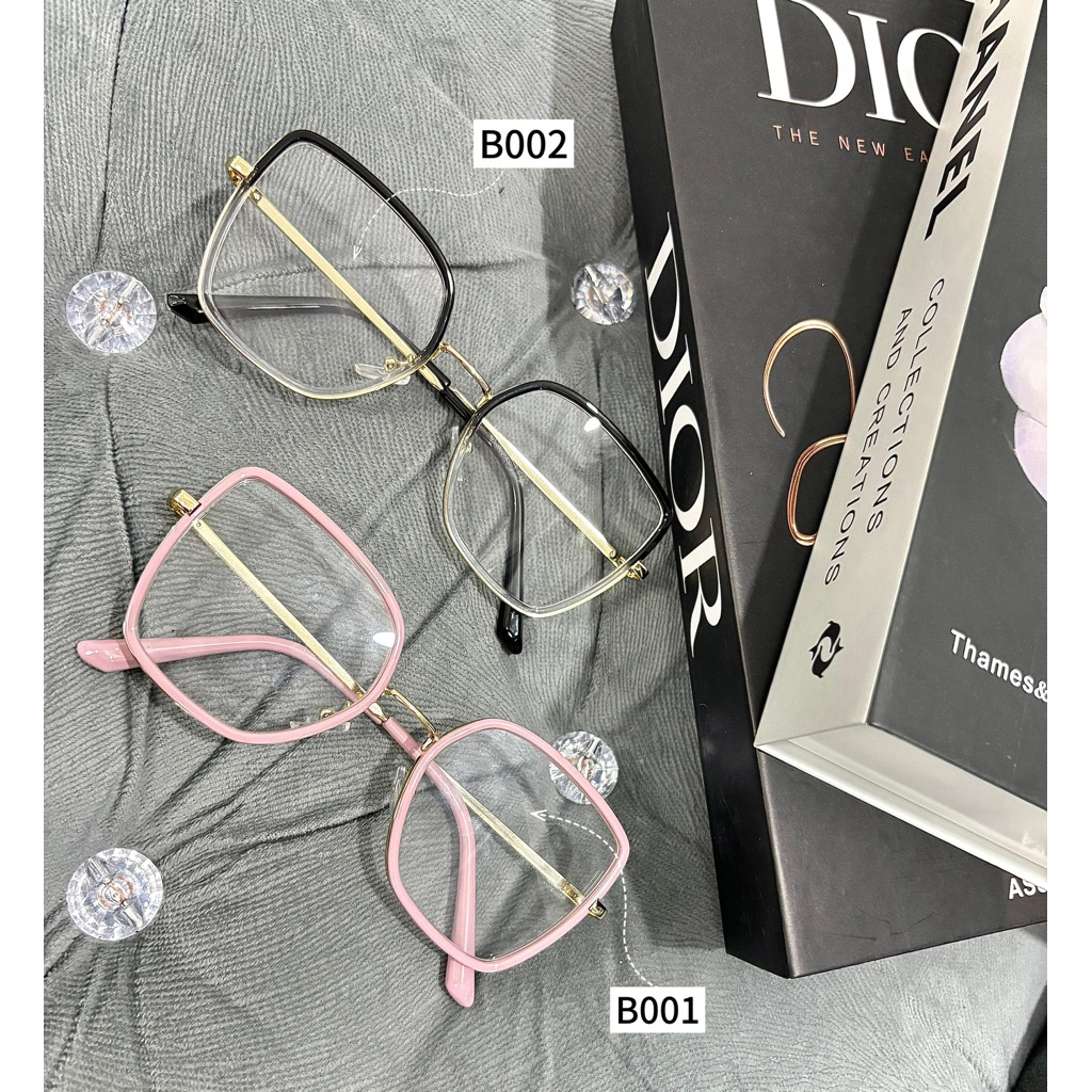 Kacamata Kotak Wanita Blueray/Photocromic/Bluecromic