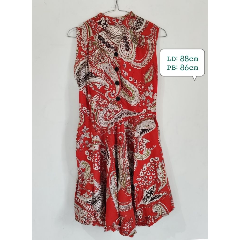 Batik Dress Preloved