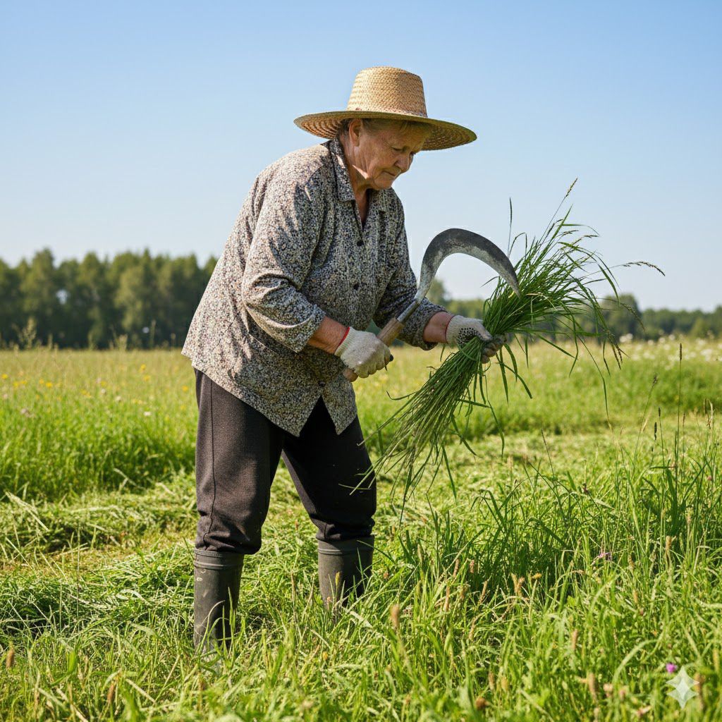 Termurah Arit Rumput baja sepuhan/Alat Potong Rumput