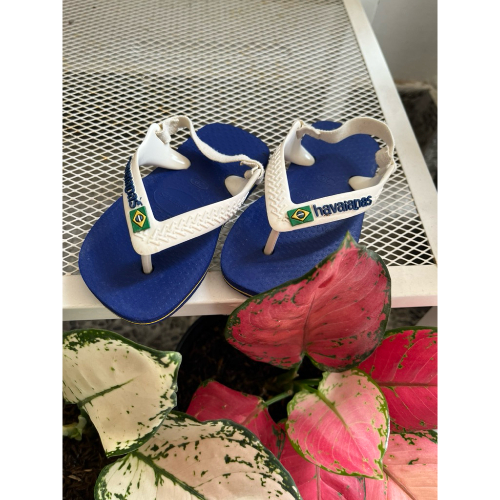 Sandal anak Unisex second havaianas uk20