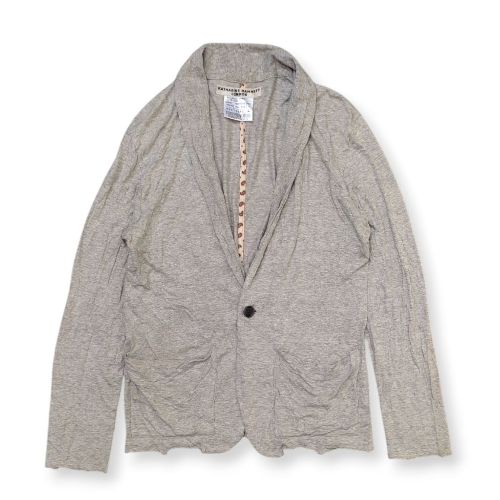 Katharine Hamnet Cotton Cut&Sewn Sweat Blazer