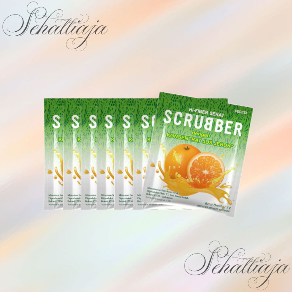 Suplemen Serat Vegeta Herbal 1 Sachet - Membantu Pencernaan, Diet, dan Kolesterol