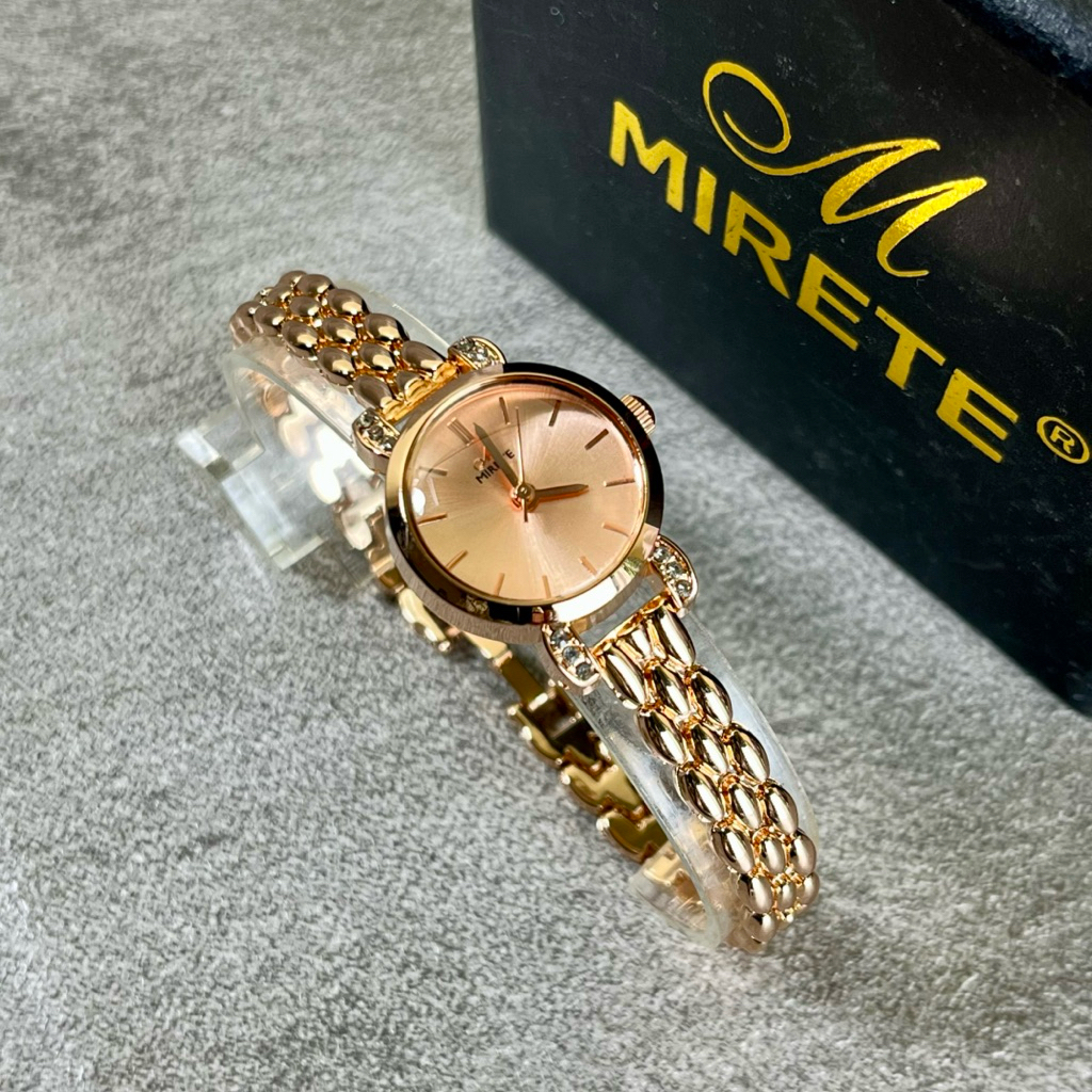 Jam Tangan Cewek Mirete Original – Jam Tangan Wanita Elegan Desain Simple Casual & Formal