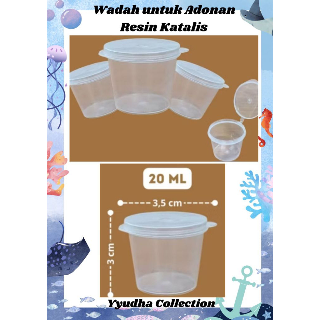Wadah Adonan Resin Katalis/Wadah Untuk menyampurkan Resin KatalisWadah Adonan Resin Katalis/Wadah Un