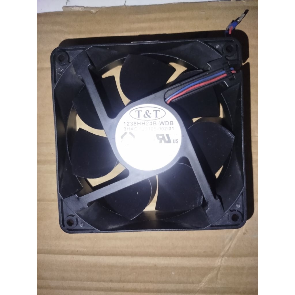 FAN KIPAS T&T 24 V 0.70 A 12 X 12  CM COPOTAN SUDAH UJI TEST
