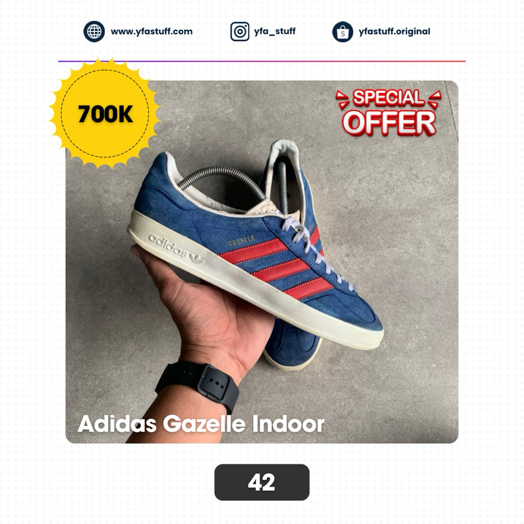 Adidas Gazelle Indoor 42 Original (cw dublin)