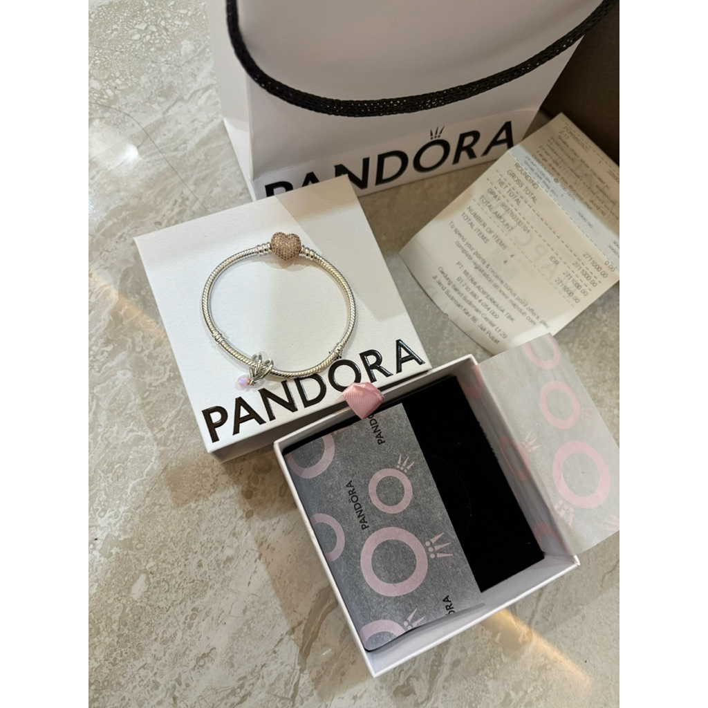 Gelang Love Pandora Original (No charm) 17cm