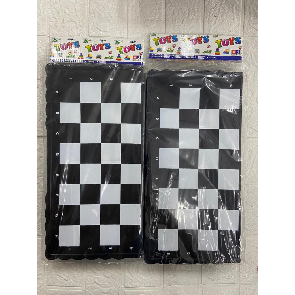 Papan Catur Plastik Jumbo 36x36 cm Lengkap Bidak | Catur Besar Murah & Berkualitas