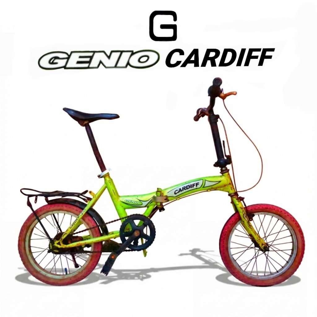 Sepeda Lipat Anak & Dewasa Genio Cardiff 16” – Sepeda Second Bisa Dilipat