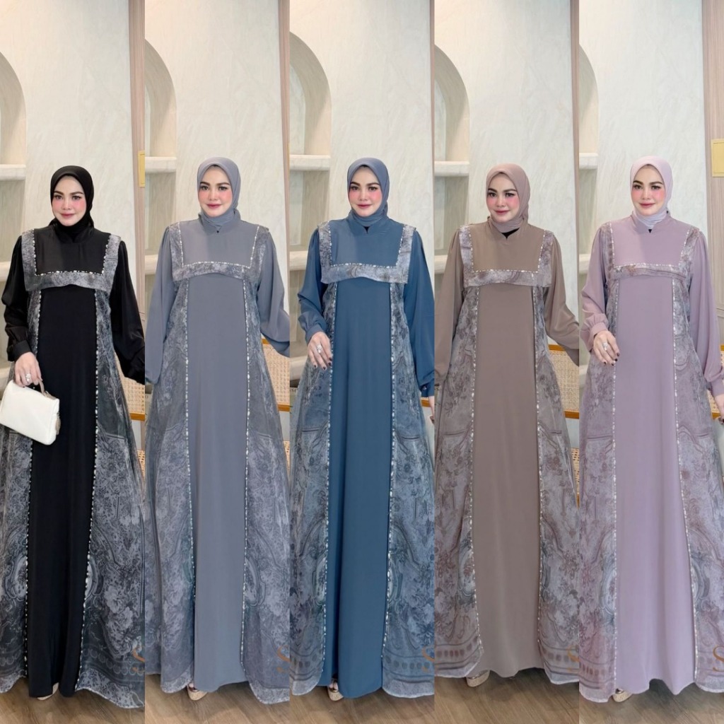 LuxuryFashion READY GAMIS DRESS WANITA DEVITA VOL 3 BY SHINBIE BEST SELLER
