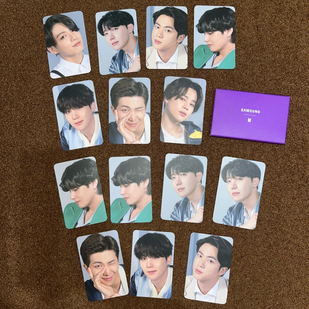 PHOTO CARD BTS SAMSUNG ORIGINAL