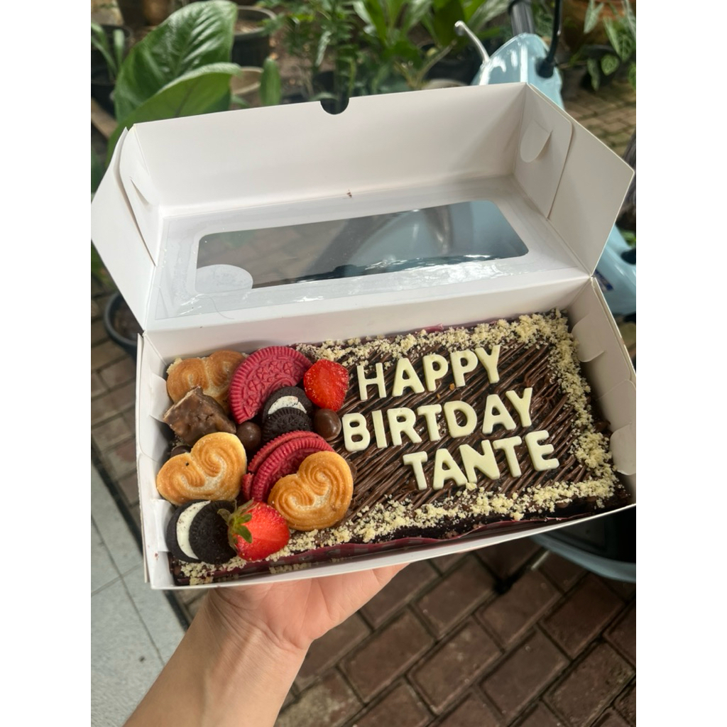 FUDGY BROWNIES - CUSTOM BROWNIES BIRTHDAY - BROWNIES CUSTOM