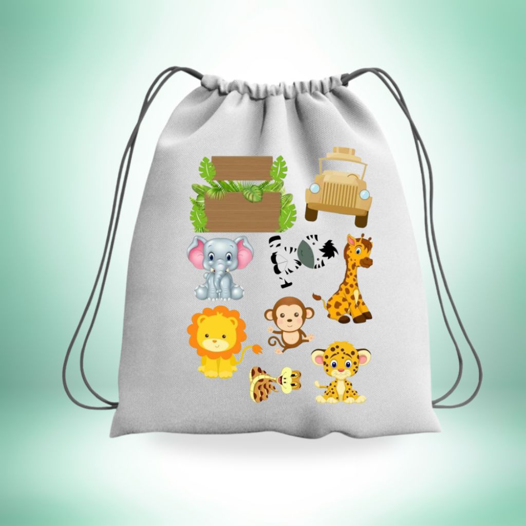 Tas Online Banjarmasin - Tas Ransel Serut Anak dan Remaja Bahan Kanvas Grade A