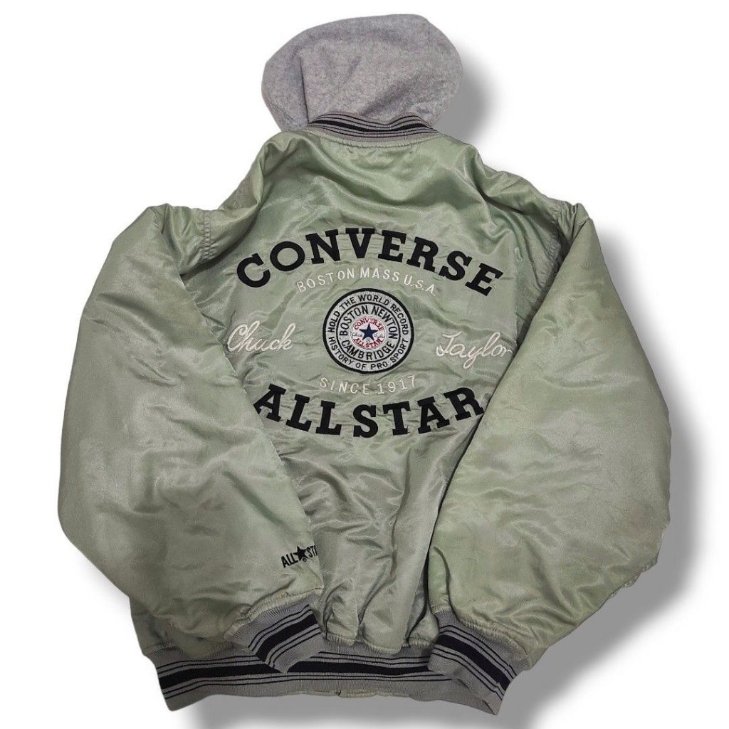 CONVERSE SHOODIE VARSITY JACKET | OUTERWEAR | BGT