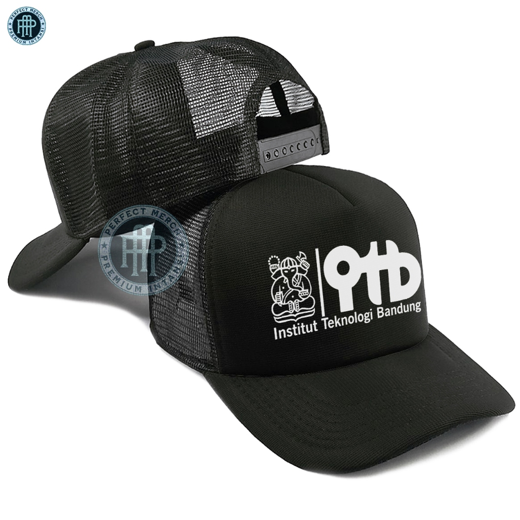 Topi Jaring Dewasa Institut Teknologi Bandung ITB Hitam