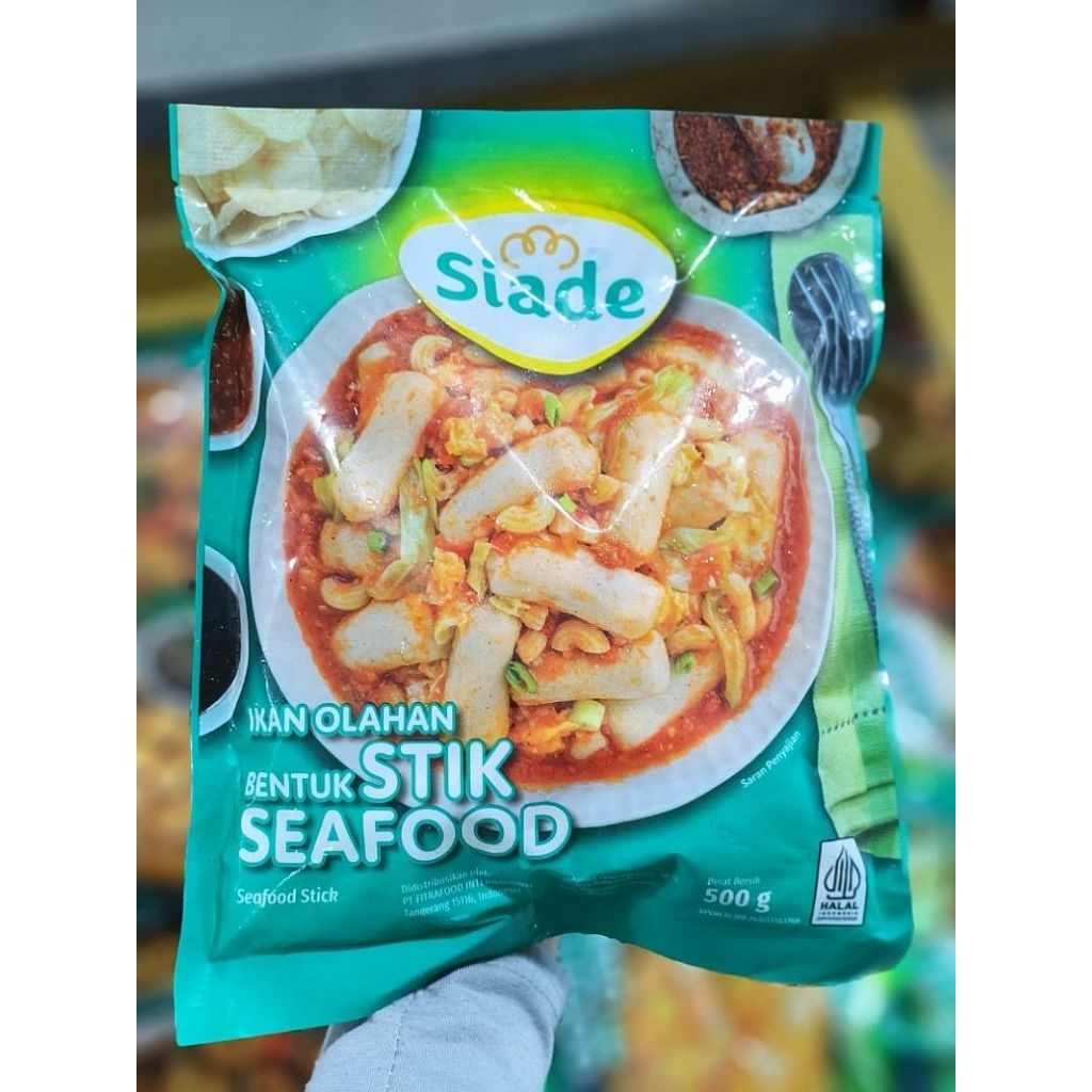 Siade Ikan Olahan Bentuk Stick Seafood 500g | Seafood Frozen | Frozen Food