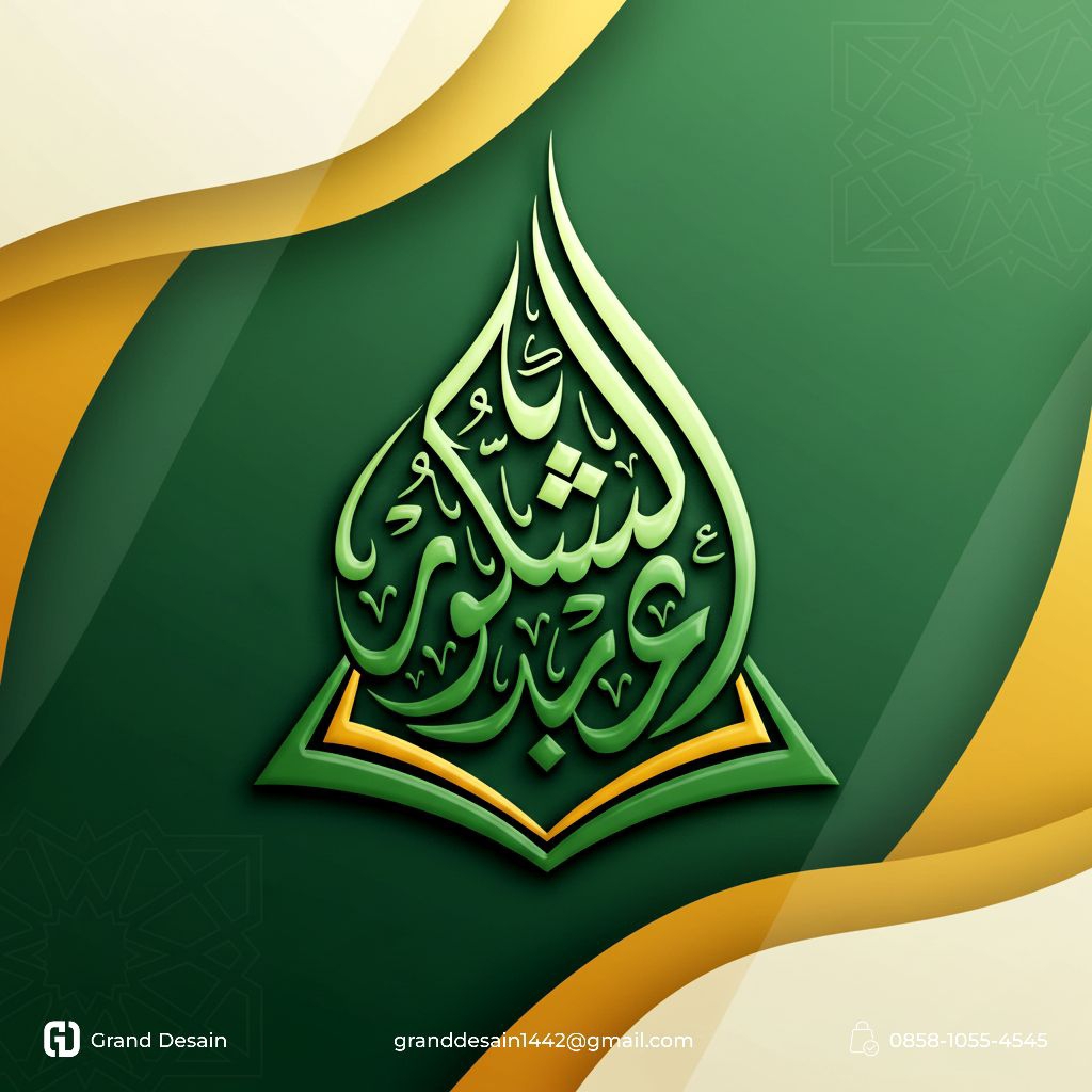 Jasa Desain Logo Kaligrafi dan Instansi | Branding Identitas Visual Custom 24 Jam