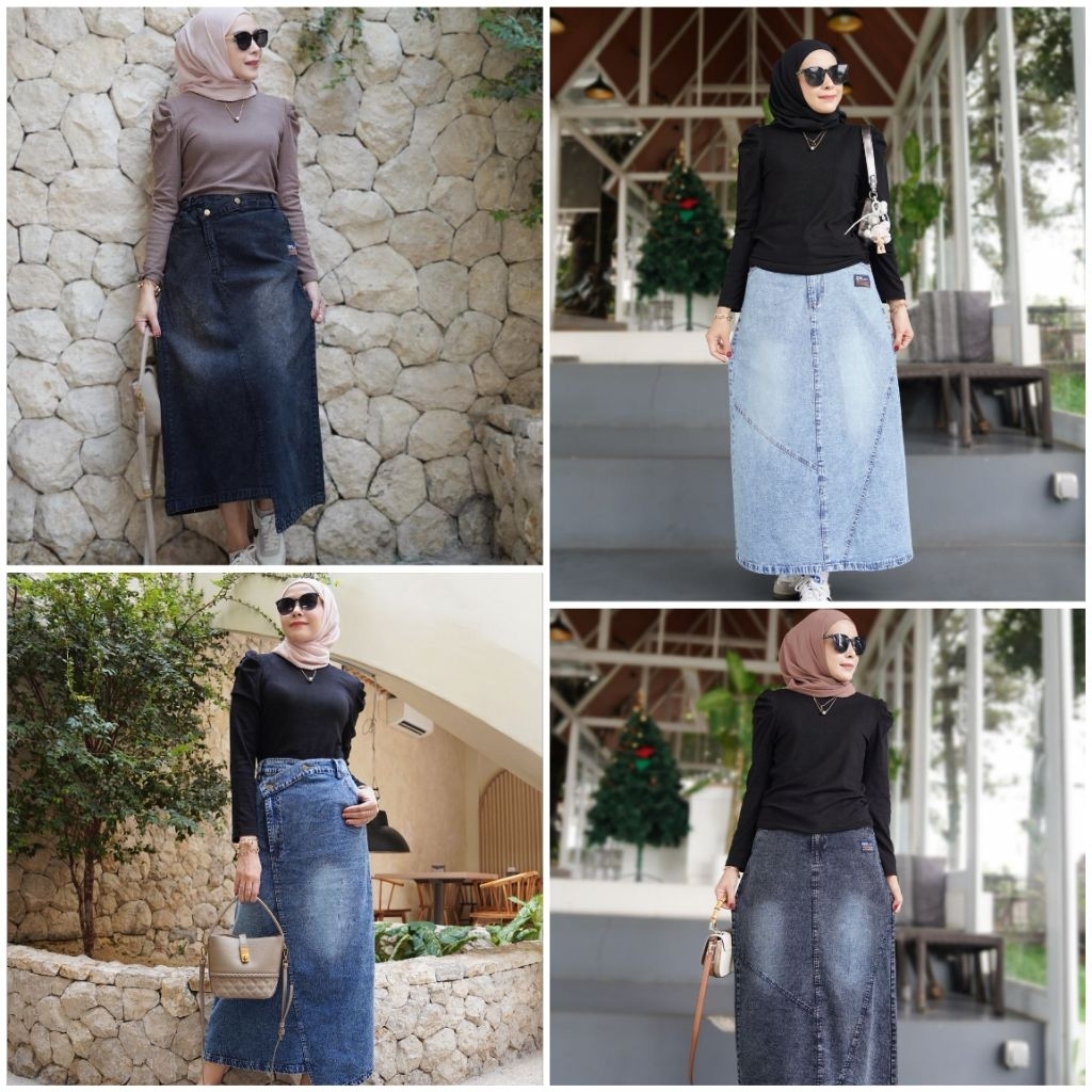 ROK JEANS SKIRT JEANS by GYL AUTHENTIC