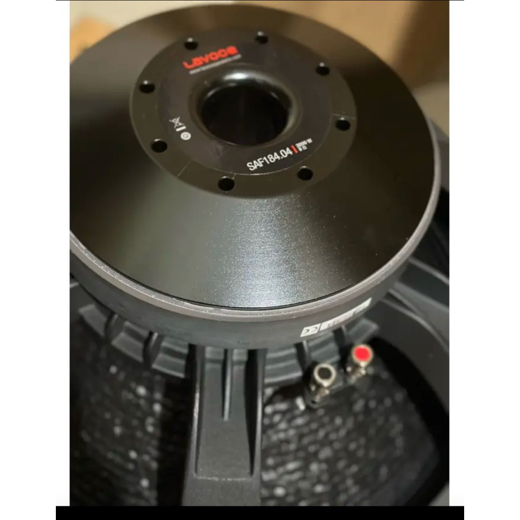 Speaker komponen Lavoce saf 184.04 18 inch original