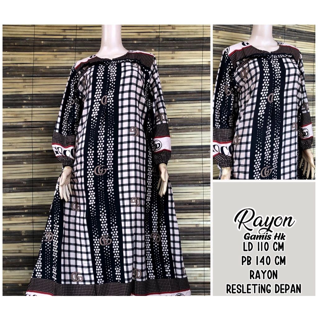 gamis rayon amor adem
