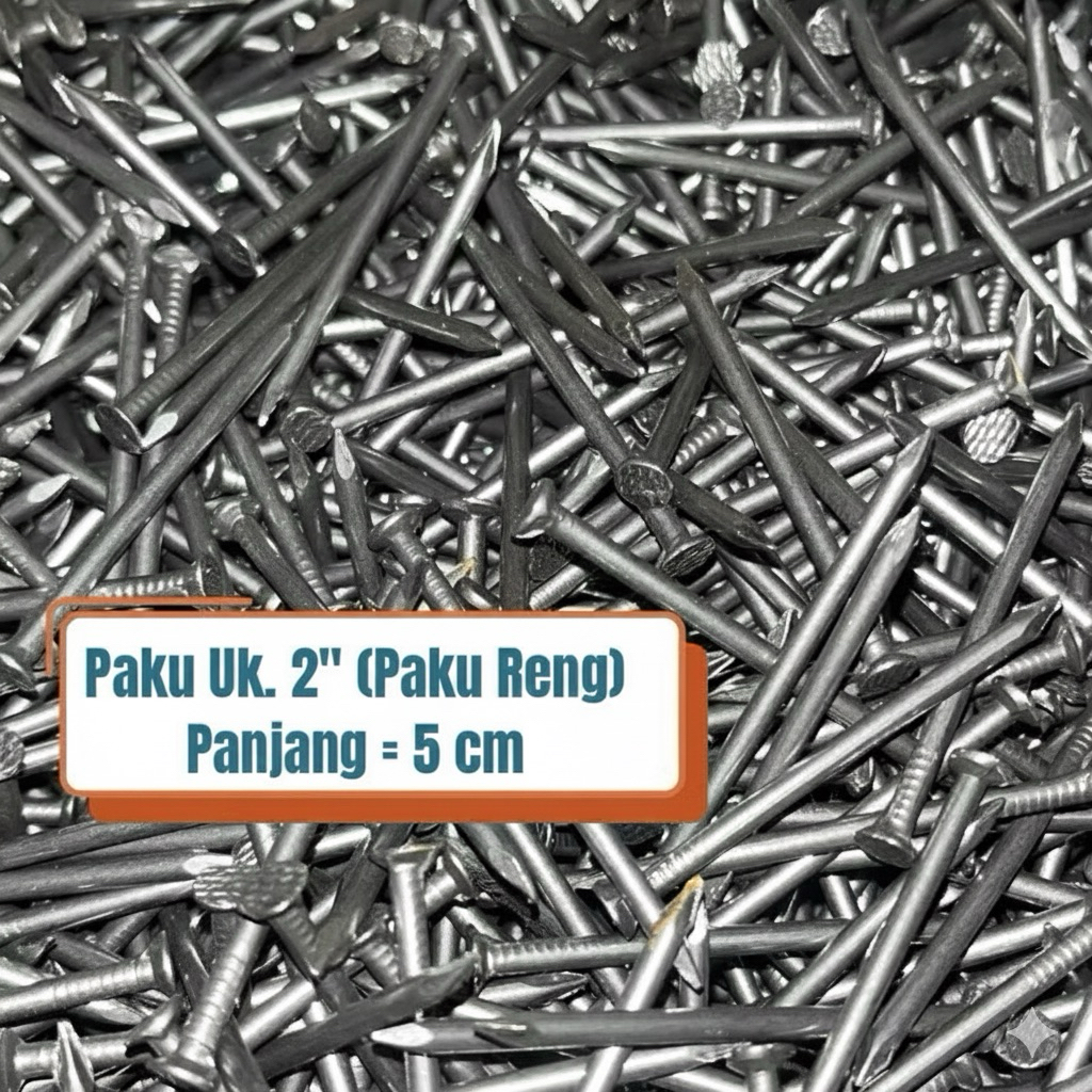 Paku reng kayu paku reng 2” paku kayu uk 5cm