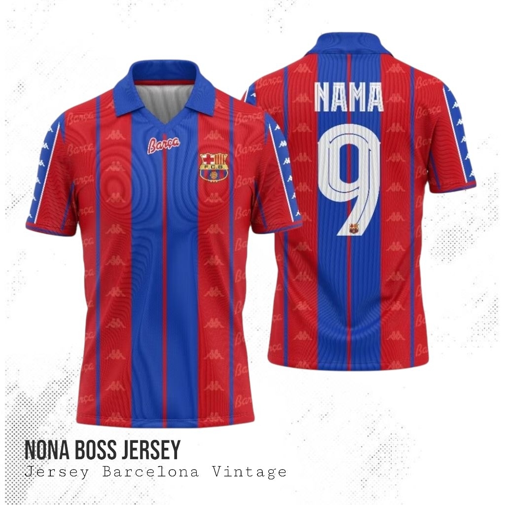 JERSEY BARCA RETRO VINTAGE