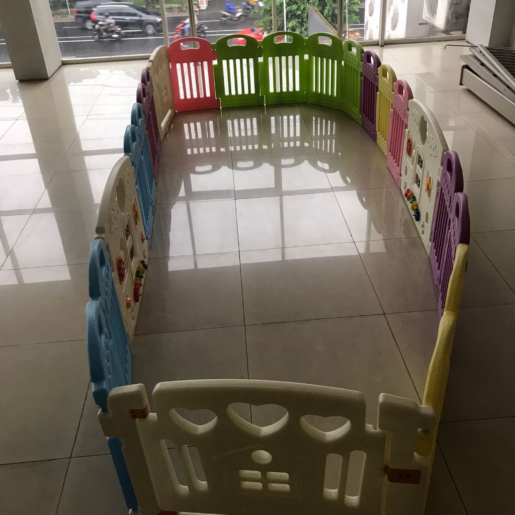 Coby haus fence pagar bayi 4+18 preloved