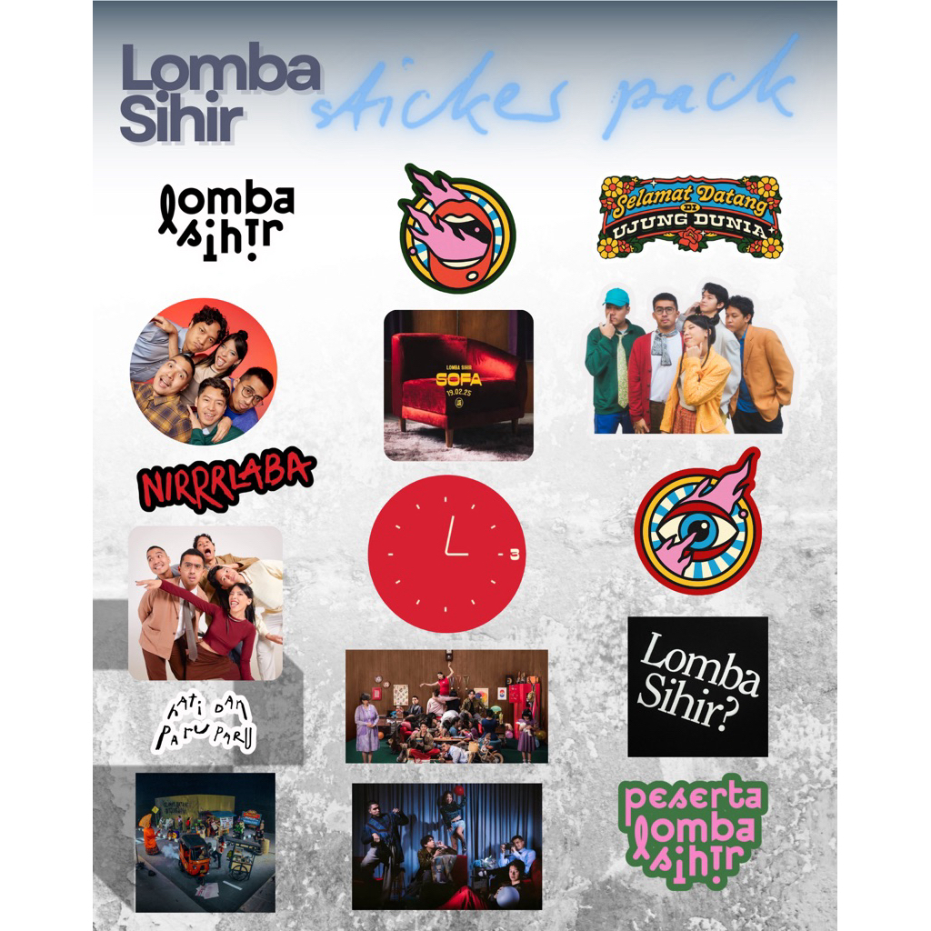 Sticker Pack - Lomba Sihir