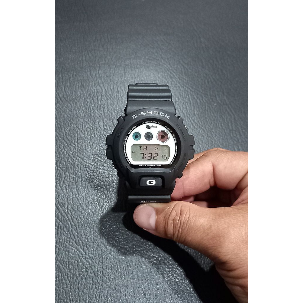 Jam Tangan Casio G-Shock GShock Special Edition 40th Anniversary Chiba Lotte Marines DW-6900FS, New 