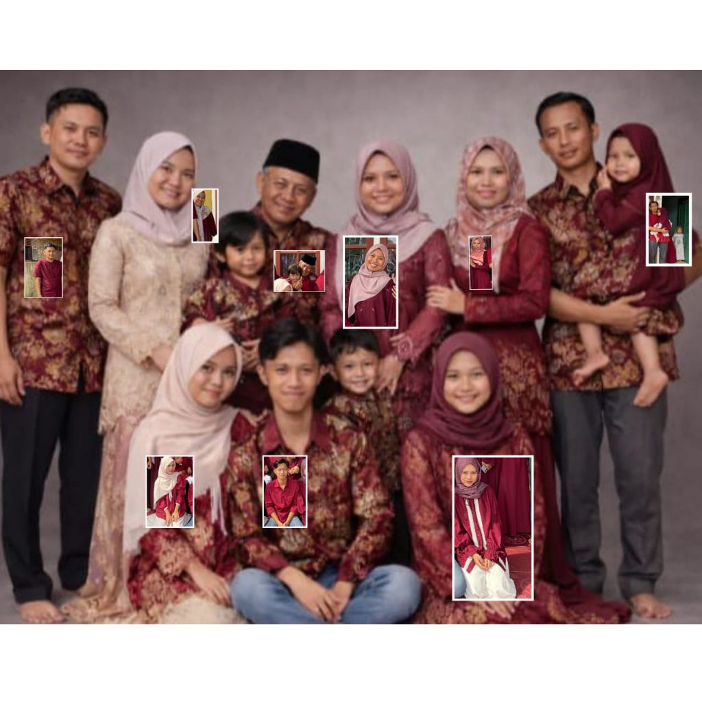Jasa Edit Foto Keluarga