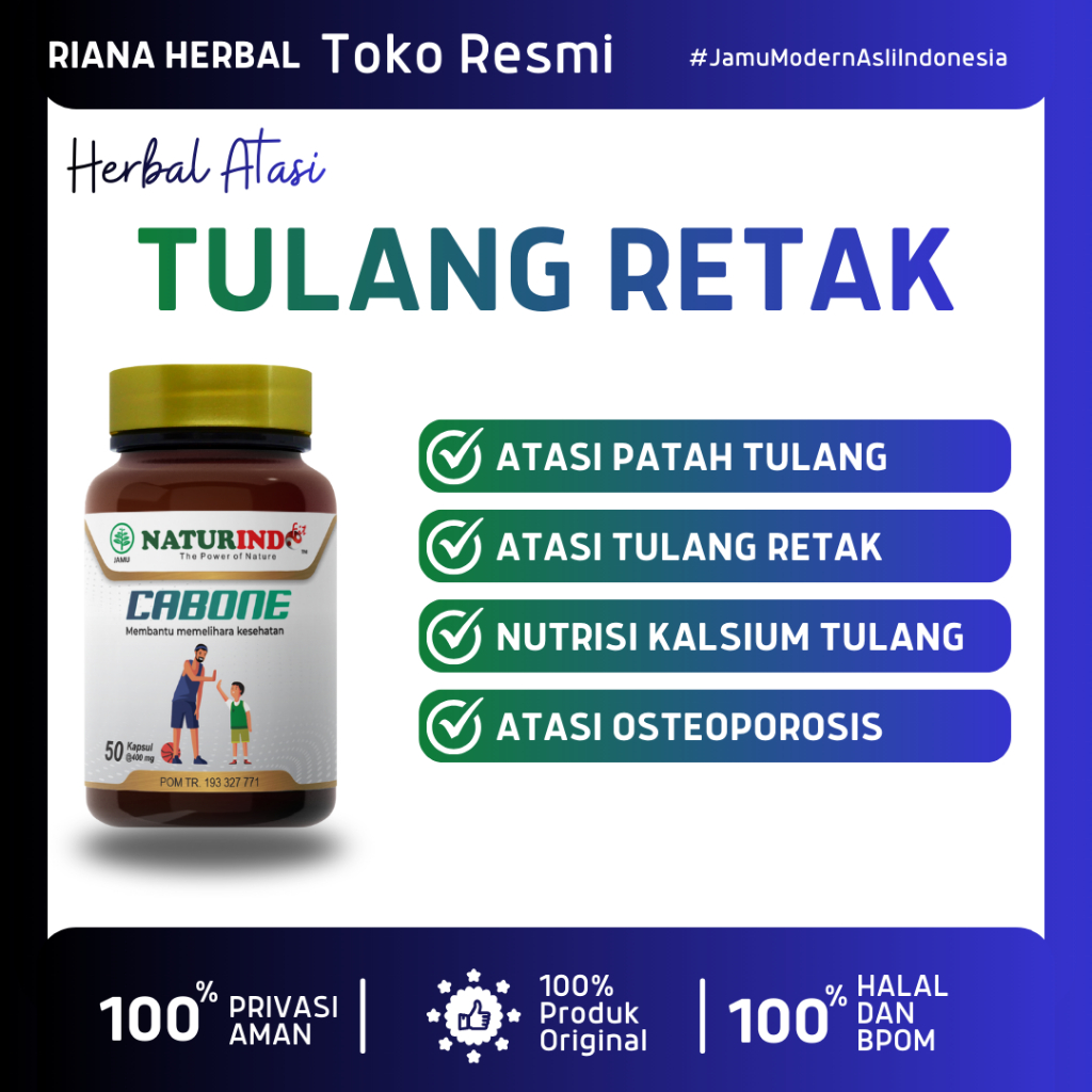 Herbal Tulang Retak Menjaga Kesehatan Tulang Pemulihan Patah Tulang Retak Nutrisi Kesehatan Tulang