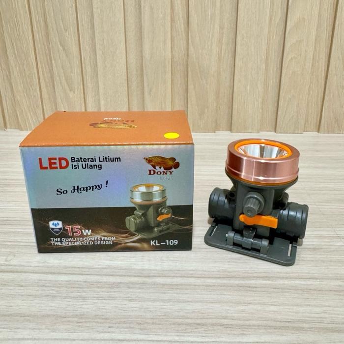 Senter Kepala Head Lamp DONY KL-109 SO HAPPY  KL-109