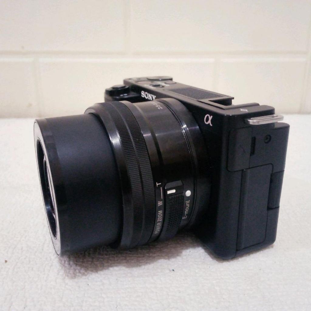 Sony zv-e10 Lensa 16-50mm kamera mirrorless Camera 4k second