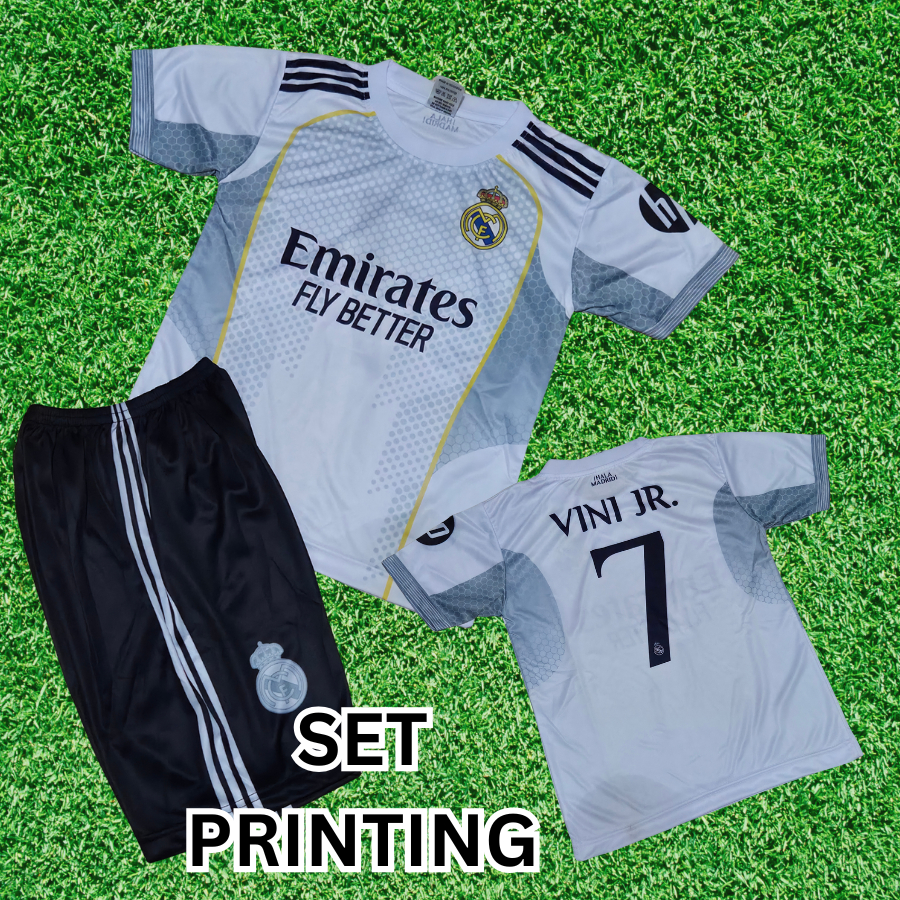 JERSEY BAJU BOLA REAL MADRID HOME PRINTING/SETELAN BAJU BOLA REAL MADRID PRINTING/JERSEY REAL MADRID