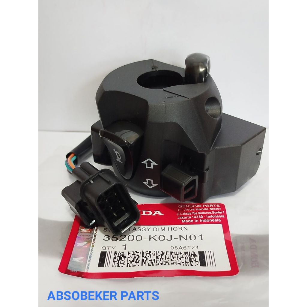 Holder Switch Saklar Kiri Lh Honda Genio Beat New Beat Deluxe Beat Street KOJ