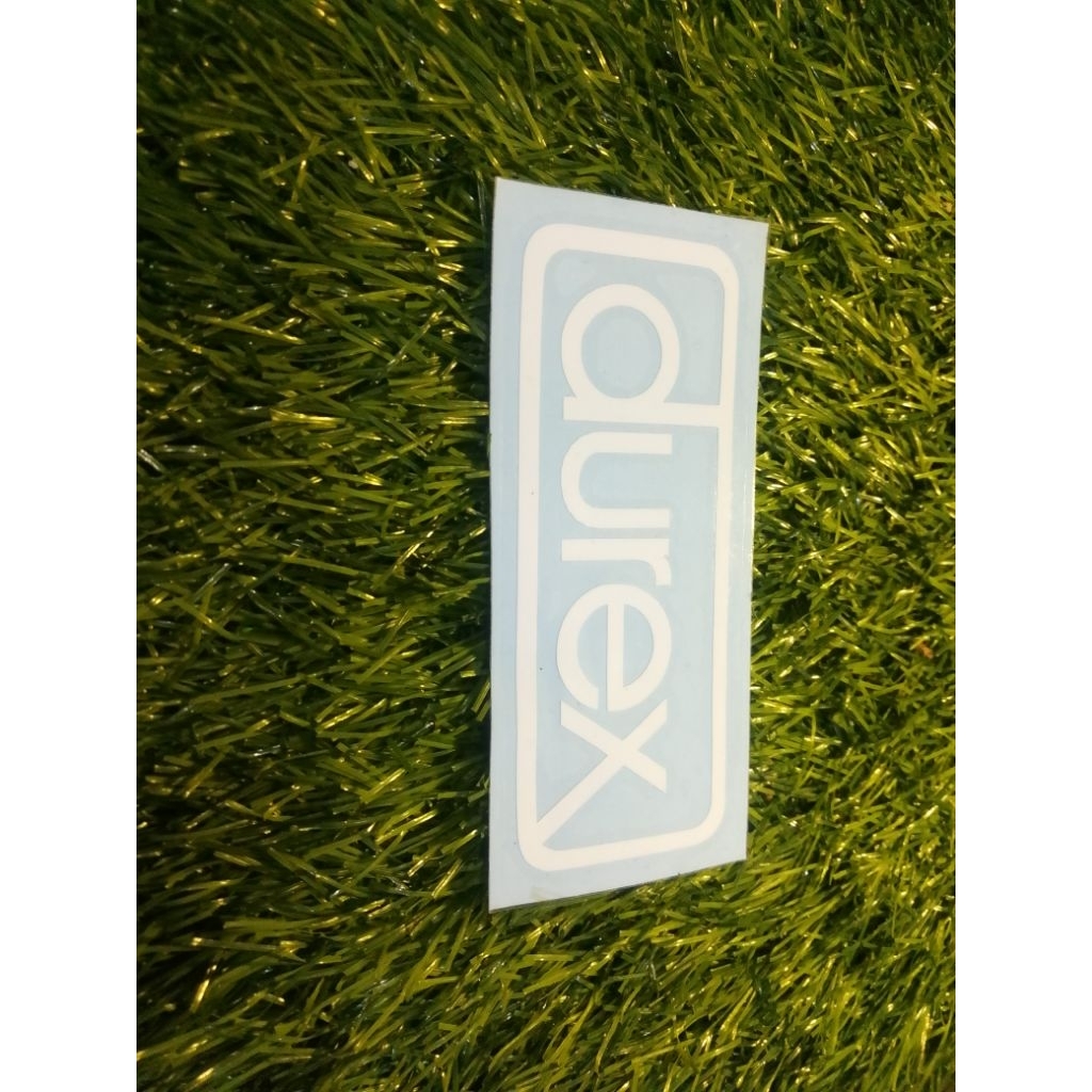 stiker cutting durex