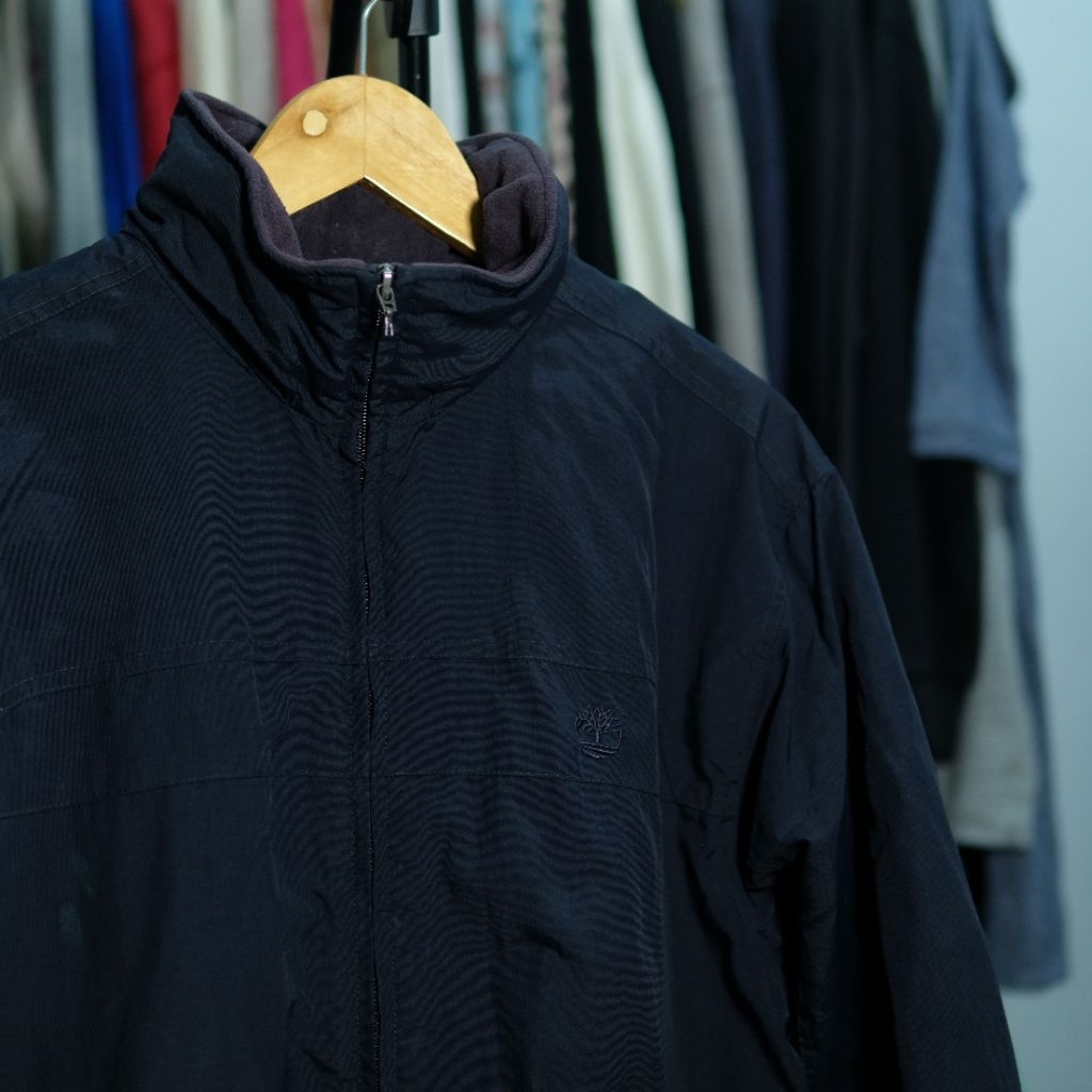 Jaket tebal Timberland big logo