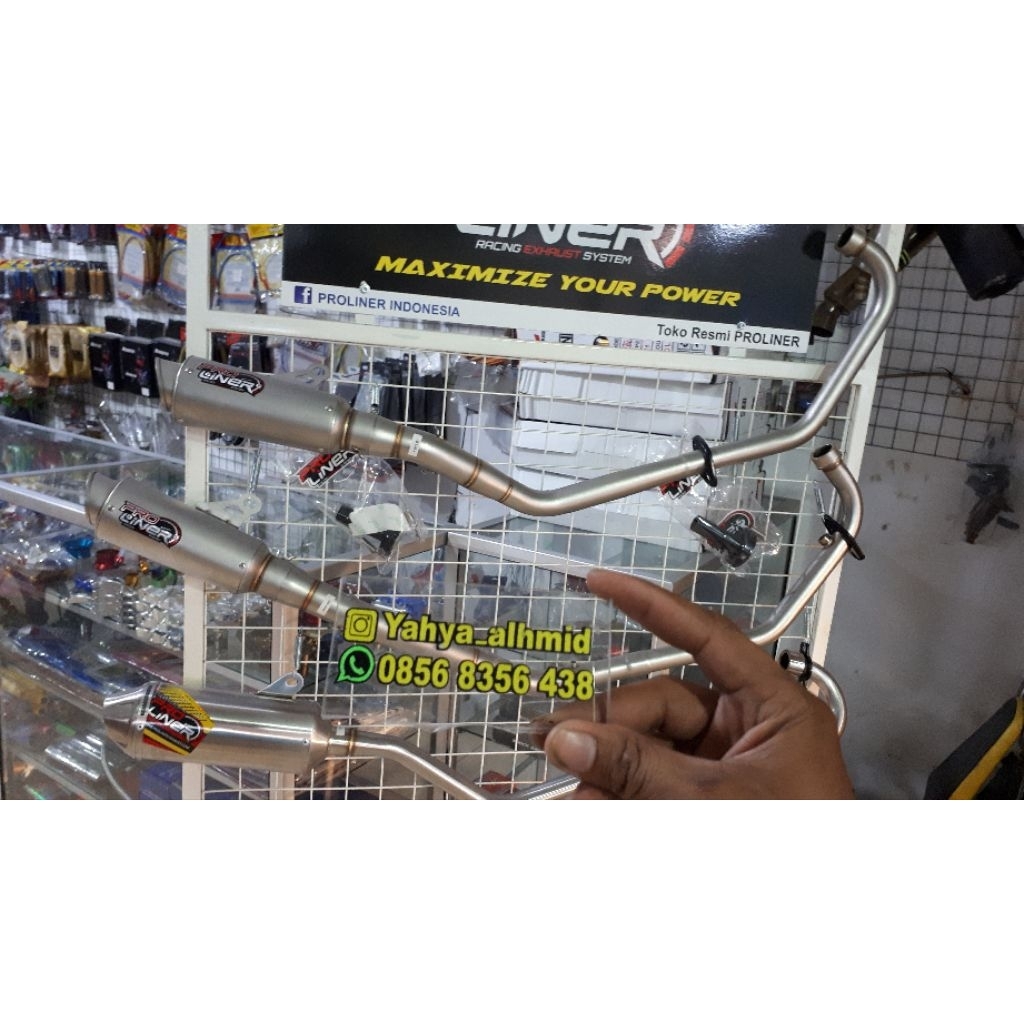 knalpot proliner leheran knalpot proliner CBR facelift CBR new