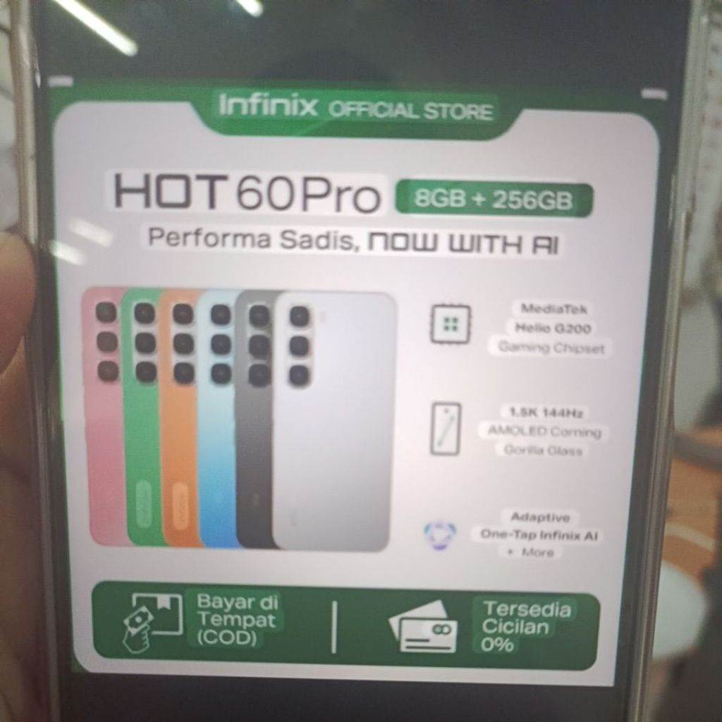 Handphone Infinix 60 Pro