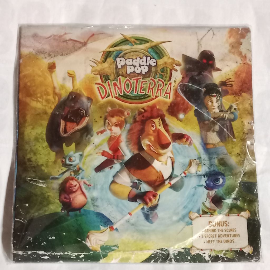 DVD Paddle Pop Dinoterra Original