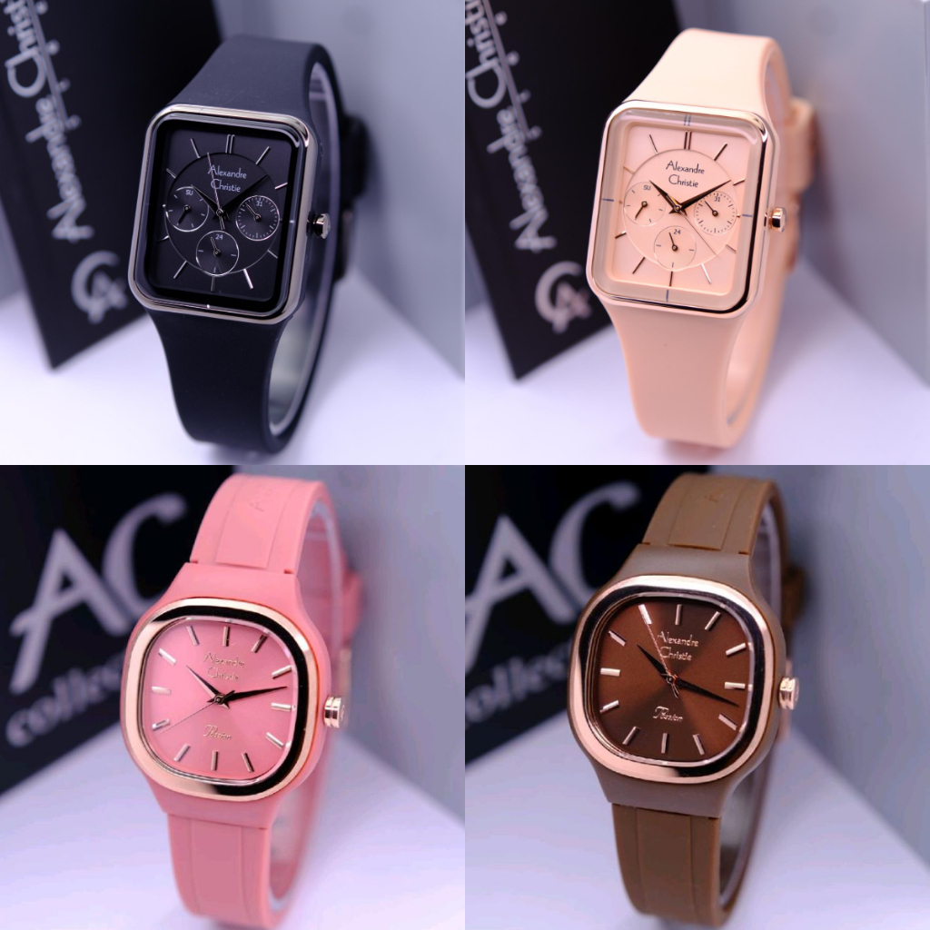 Jam Tangan Wanita Alexandre Christie AC 2744 AC2744  AC 2663 AC2663 AC 2808 AC2808 AC 5001 AC5001 AC