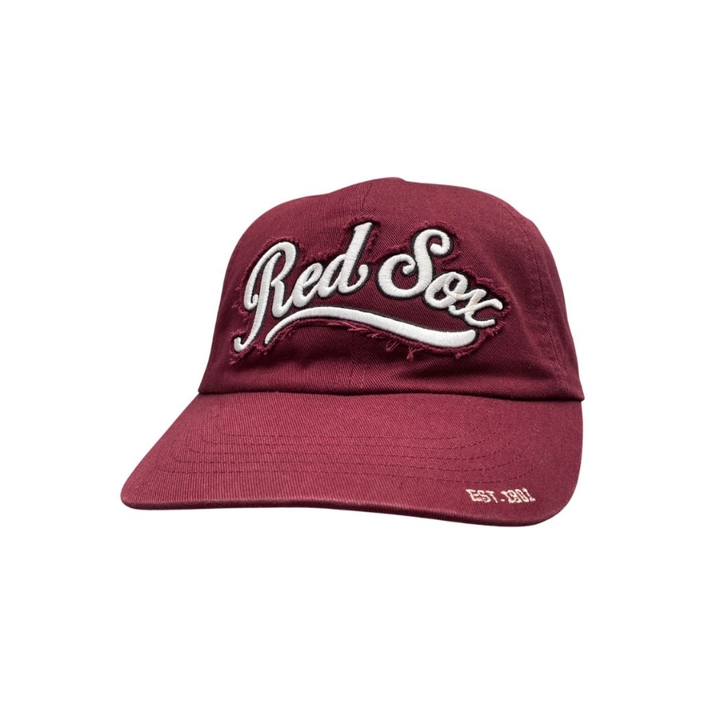 Topi Baseball MLB Boston Script Maroon OSFA Second Original Murah