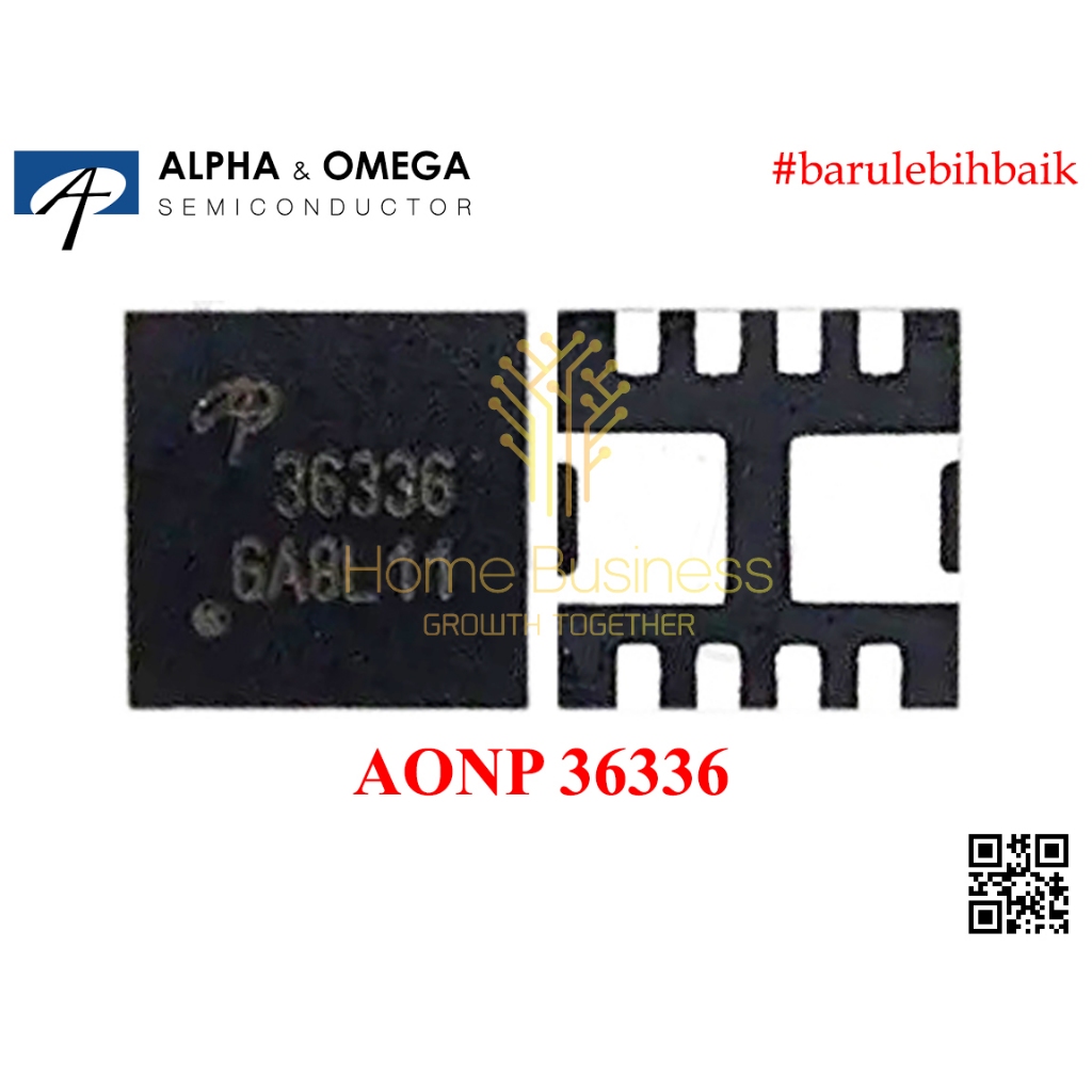 IC MOSFET AONP36336 AON36336 AON36336 AONP 36336 AON N-Channel N-Ch Nchannel Nch 30V 50A IC Chip QFN