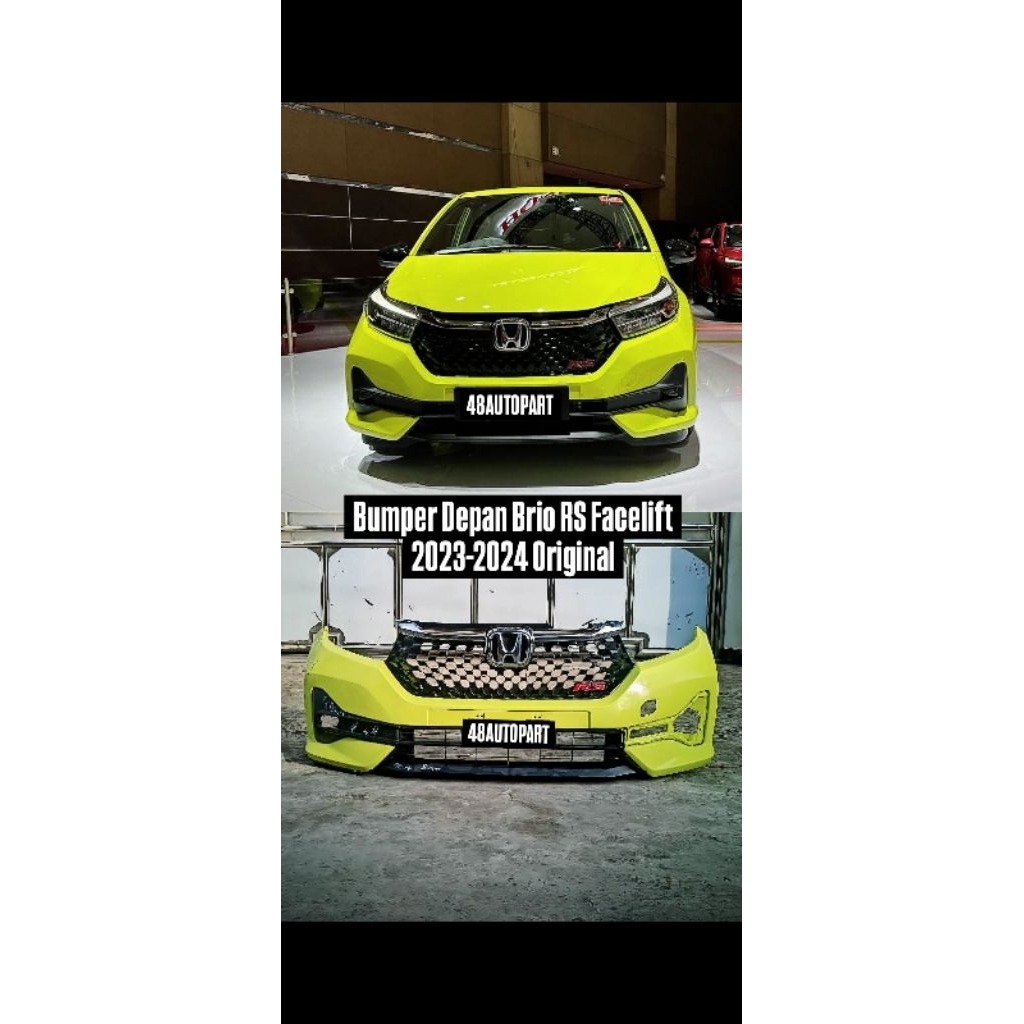 Bumper Depan Brio RS Facelift 2023-2024 Original