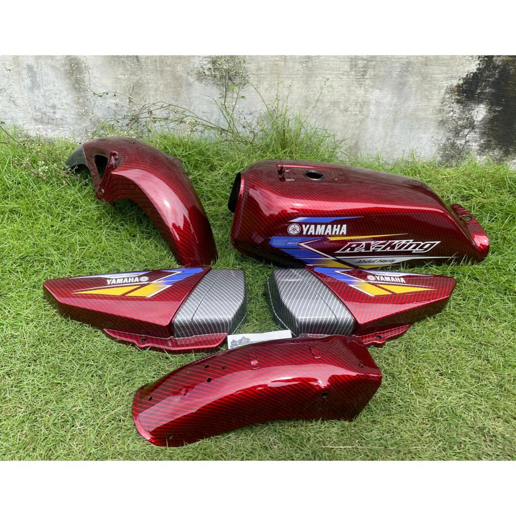 BODY SET RX KING MERAH CARBON