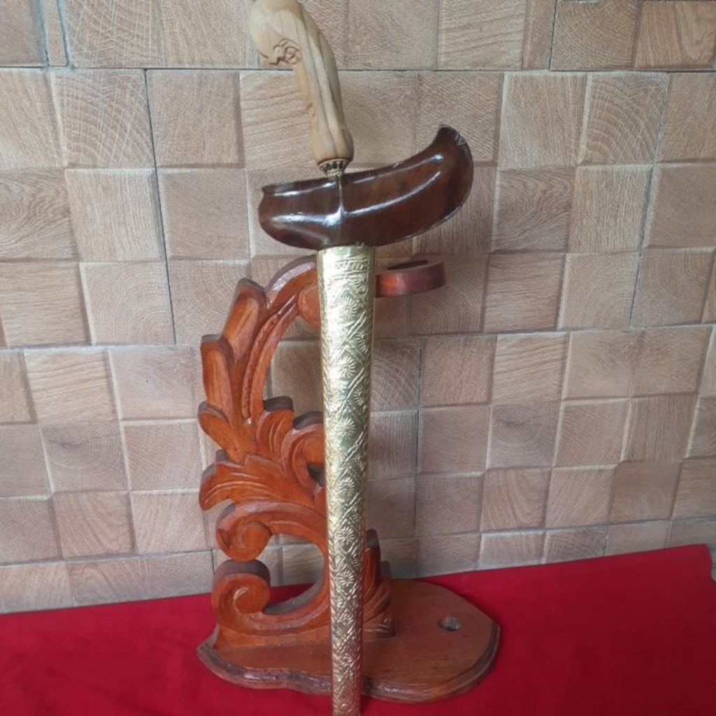 Keris Patrem Tilam Upih Sepuh,Pamor Wos Wutah,Ngulit Semongko