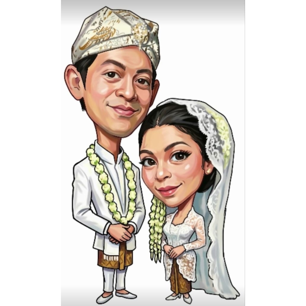 kado/karikatur wedding/ucapan wedding