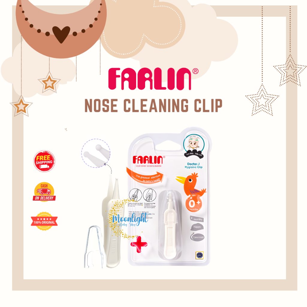 Farlin Nose Cleaning Clip - Pinset Pembersih Hidung Bayi